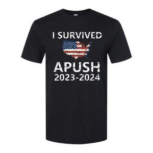 I Survived Apush 20232024 For Students Teacher Softstyle CVC T-Shirt