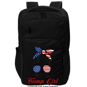 I'm Still A Trump Girl, I Make No Apologies Trump 2024 Impact Tech Backpack