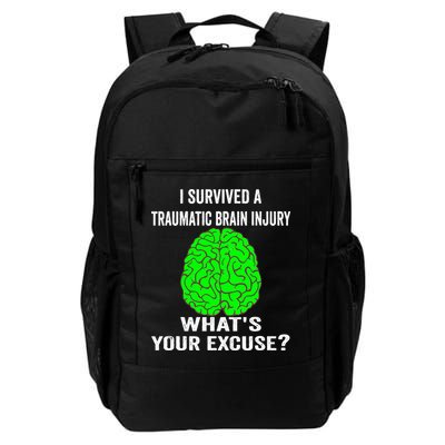 I Survived A Traumatic Brain Injury Whats Your Excuse Backpack