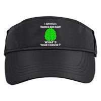 I Survived A Traumatic Brain Injury Whats Your Excuse Adult Drive Performance Visor