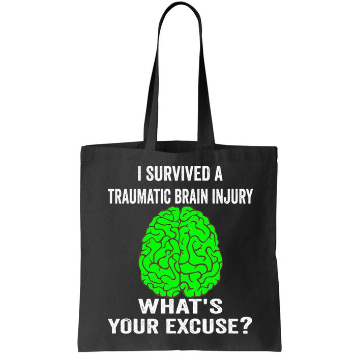 I Survived A Traumatic Brain Injury Whats Your Excuse Bag