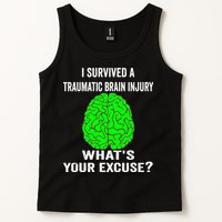I Survived A Traumatic Brain Injury Whats Your Excuse Tank Top