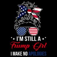 I'm Still A Trump Girl I Make No Apologies City Backpack