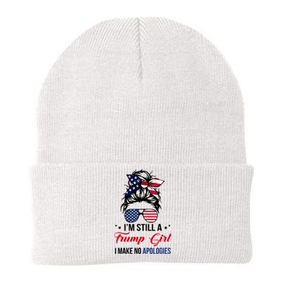 I'm Still A Trump Girl I Make No Apologies Knit Cap Winter Beanie