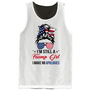 I'm Still A Trump Girl I Make No Apologies Mesh Reversible Basketball Jersey Tank