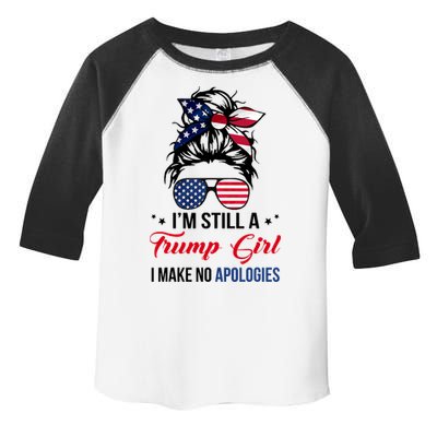 I'm Still A Trump Girl I Make No Apologies Toddler Fine Jersey T-Shirt