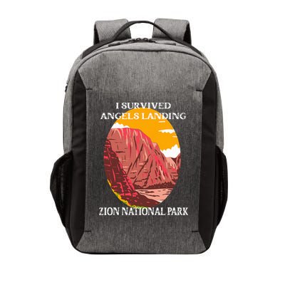 I Survived Angels Landing Hike Zion National Park Utah Vector Backpack