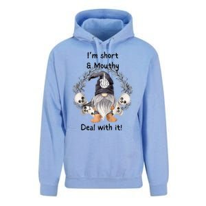 Im Short And Mouth Deal With It Gomes Ghost Halloween Raglan Unisex Surf Hoodie