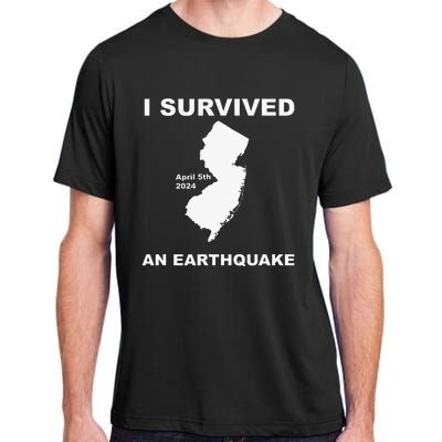 I Survived An Earthquake April 5th 2024 Adult ChromaSoft Performance T-Shirt