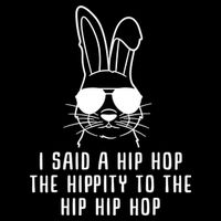 I Said A Hip Hop The Hippity To The Hip Hip Hop Easter USA-Made Doggie Bandana