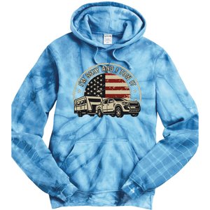 Im Sexy And I Tow It Tie Dye Hoodie