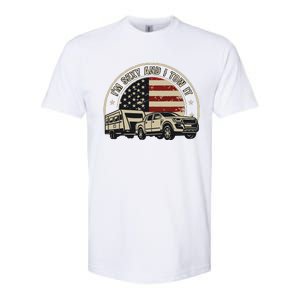 Im Sexy And I Tow It Softstyle CVC T-Shirt