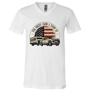 Im Sexy And I Tow It V-Neck T-Shirt