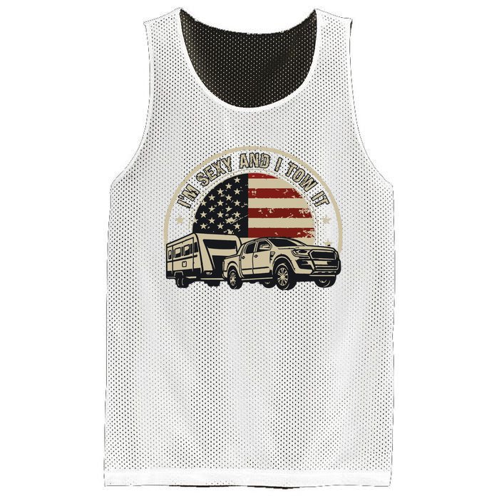 Im Sexy And I Tow It Mesh Reversible Basketball Jersey Tank