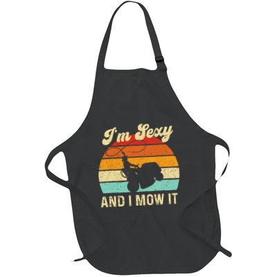 Im Sexy And I Mow It Landscaper Lawn Trimmer Landscaping Apron