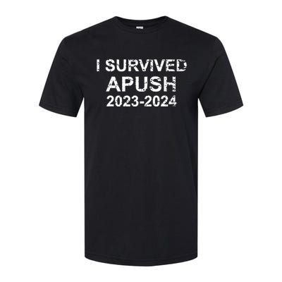 I Survived Apush 2024 For Students Teachers Softstyle CVC T-Shirt