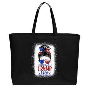 Im Still A Trump Girl I Make No Apologies Trump 2024 Cotton Canvas Jumbo Tote