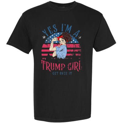 IM Still A Trump Girl I Make No Apologies Trump 2024 Women Garment-Dyed Heavyweight T-Shirt