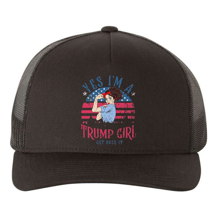 IM Still A Trump Girl I Make No Apologies Trump 2024 Women Yupoong Adult 5-Panel Trucker Hat