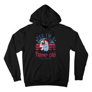 IM Still A Trump Girl I Make No Apologies Trump 2024 Women Hoodie