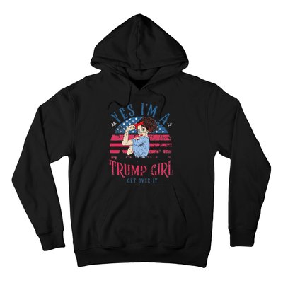 IM Still A Trump Girl I Make No Apologies Trump 2024 Women Hoodie