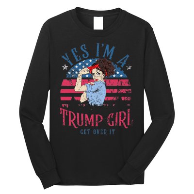 IM Still A Trump Girl I Make No Apologies Trump 2024 Women Long Sleeve Shirt