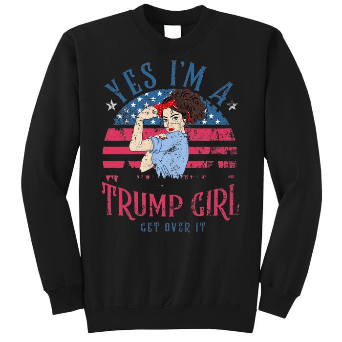 IM Still A Trump Girl I Make No Apologies Trump 2024 Women Sweatshirt