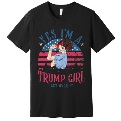 IM Still A Trump Girl I Make No Apologies Trump 2024 Women Premium T-Shirt