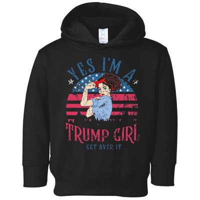 IM Still A Trump Girl I Make No Apologies Trump 2024 Women Toddler Hoodie