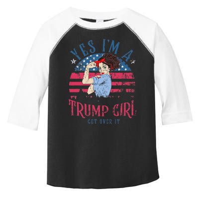 IM Still A Trump Girl I Make No Apologies Trump 2024 Women Toddler Fine Jersey T-Shirt