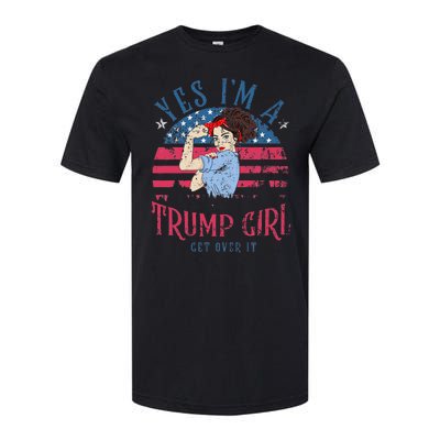 IM Still A Trump Girl I Make No Apologies Trump 2024 Women Softstyle® CVC T-Shirt