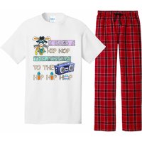 I Said A Hip Hop The Hippity To The Hip Hip Hop Bunny Easter Day Pajama Set