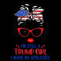 I'm Still A Trump Girl, I Make No Apologies Trump 2024 Impact Tech Backpack