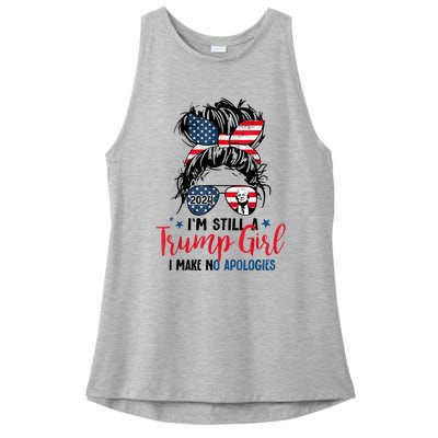 Im Still A Trump Girl I Make No Apologies Trump 2024 Tee Ladies PosiCharge Tri-Blend Wicking Tank