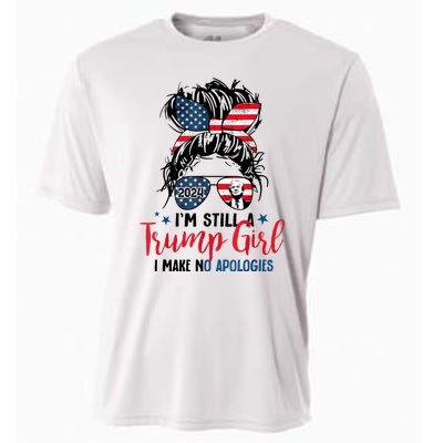 Im Still A Trump Girl I Make No Apologies Trump 2024 Tee Cooling Performance Crew T-Shirt