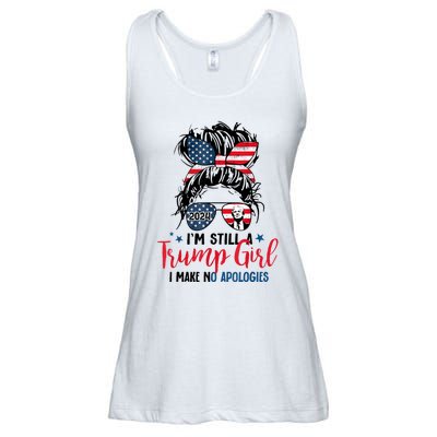 Im Still A Trump Girl I Make No Apologies Trump 2024 Tee Ladies Essential Flowy Tank