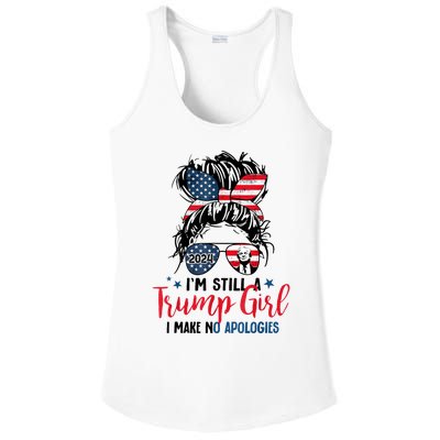 Im Still A Trump Girl I Make No Apologies Trump 2024 Tee Ladies PosiCharge Competitor Racerback Tank