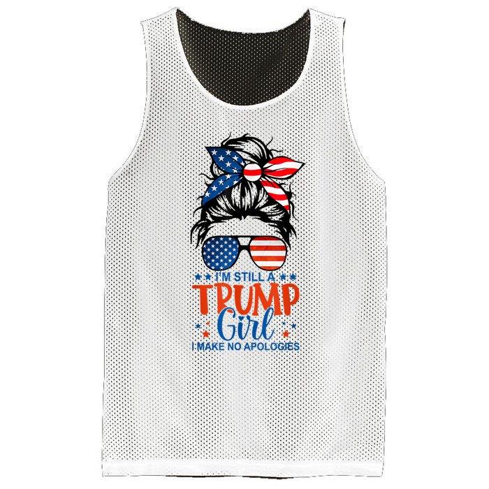 Im Still A Trump Girl I Make No Apologies Trump 2024 Tee Mesh Reversible Basketball Jersey Tank