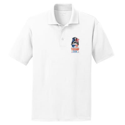 Im Still A Trump Girl I Make No Apologies Trump 2024 Tee PosiCharge RacerMesh Polo