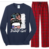 Im Still A Trump Girl I Make No Apologies Trump Long Sleeve Pajama Set