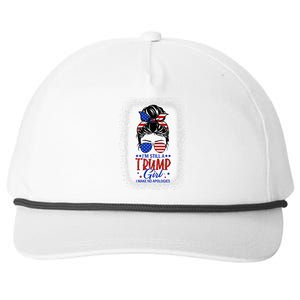 IM Still A Trump Girl I Make No Apologies Trump 2024 Women Snapback Five-Panel Rope Hat