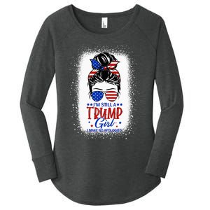 IM Still A Trump Girl I Make No Apologies Trump 2024 Women Women's Perfect Tri Tunic Long Sleeve Shirt