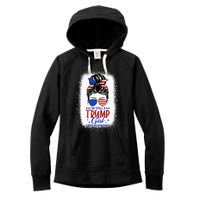 IM Still A Trump Girl I Make No Apologies Trump 2024 Women Women's Fleece Hoodie