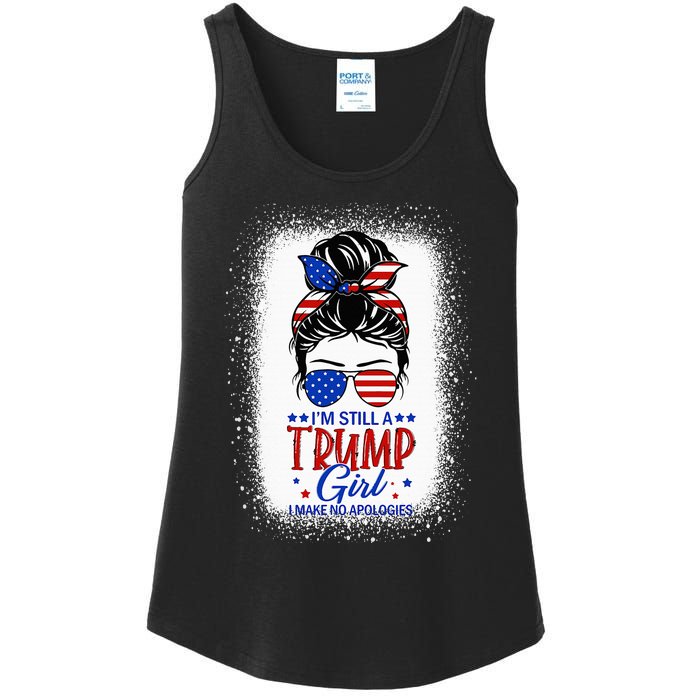 IM Still A Trump Girl I Make No Apologies Trump 2024 Women Ladies Essential Tank