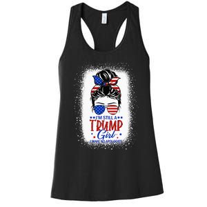 IM Still A Trump Girl I Make No Apologies Trump 2024 Women Women's Racerback Tank