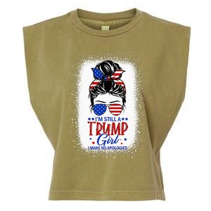 IM Still A Trump Girl I Make No Apologies Trump 2024 Women Garment-Dyed Women's Muscle Tee