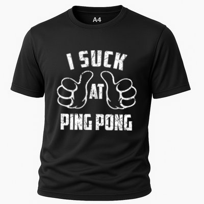 I Suck At Ping Pong Sarcastic Ping Pong Loser Gift Performance Shirt