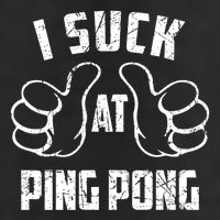 I Suck At Ping Pong Sarcastic Ping Pong Loser Gift 25L Jumbo Tote