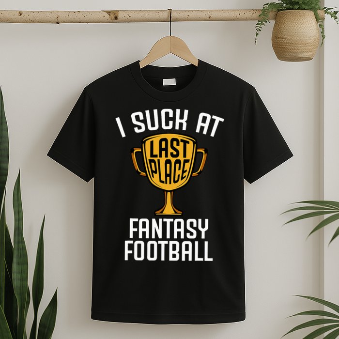 I Suck At Fantasy Football T-Shirt