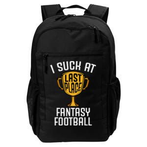 I Suck At Fantasy Football Daily Commute Backpack